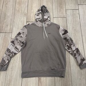 Under Armour Gray Camo Hoodie